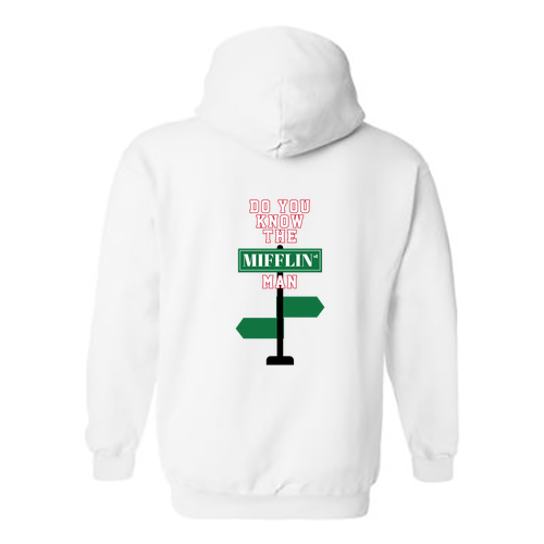 Gildan Heavy Blend Hooded Sweatshirt -- White