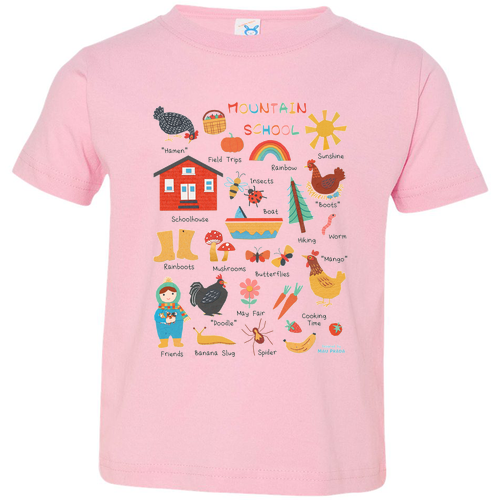 Toddler Rabbit Skins  4.5 oz. Fine Jersey T-Shirt -- Pink