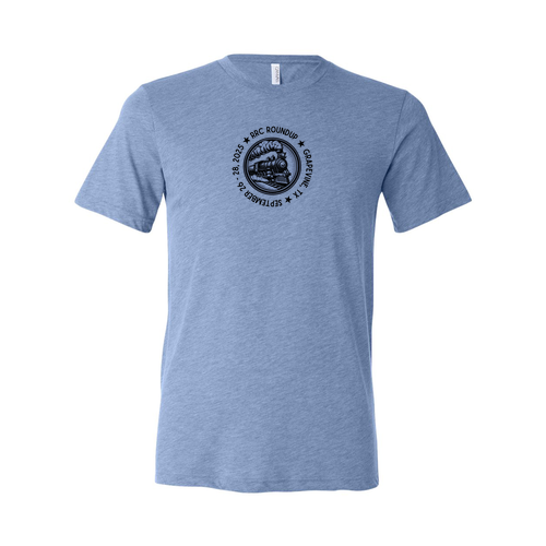 Bella Canvas Triblend Short Sleeve T-Shirt -- Blue Triblend