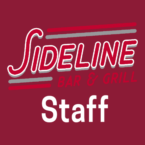 Sideline Sport-Tek Staff Polo --Embroidered Deep Red