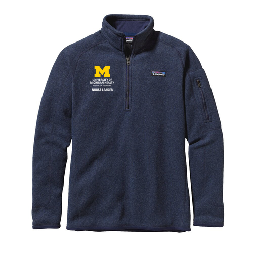 Patagonia Womens Better Sweater 1/4 Zip -- New Navy