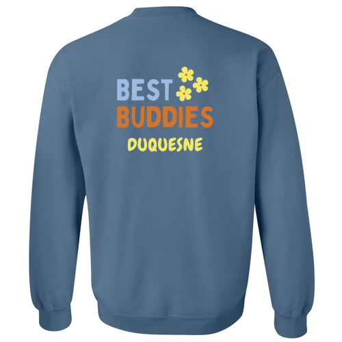 Best Buddies Crew Neck Sweatshirt -- Indigo Blue