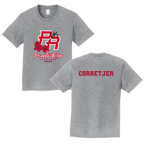 Youth Basic Tee -- Athletic Heather CORRETJER