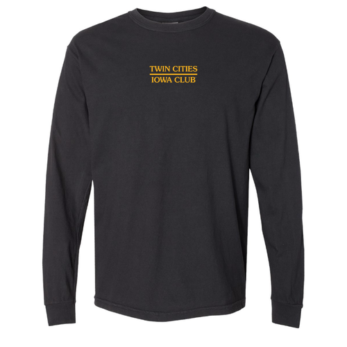 Comfort Colors Ringspun Long Sleeve Tee -- Black