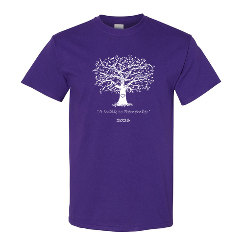 Gildan Heavy Cotton Basic T-Shirt -- Purple