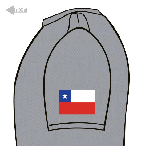 CHILE Performance Tee -- YOUTH Silver