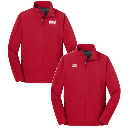 Port Authority Core Soft Shell Jacket -- Rich Red
