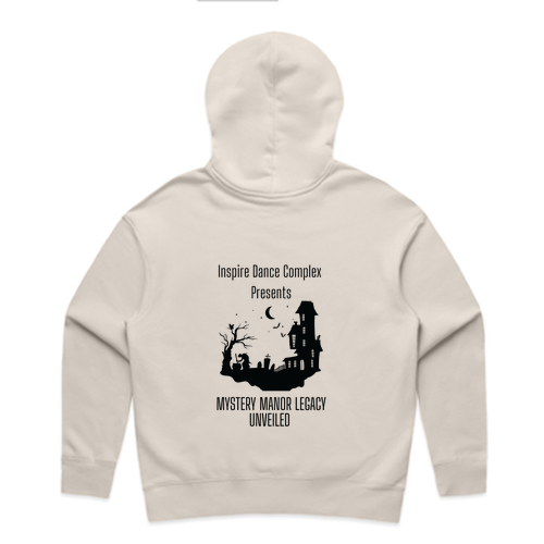 Mystery Manor Adult Hoodie -- Bone