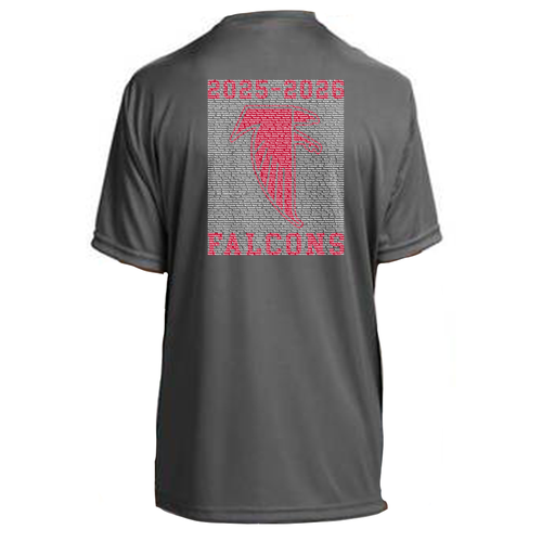 Youth A4 Cooling Performance Wicking Tee -- Graphite