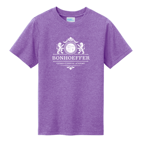 Port & Company Youth Tri-Blend Tee -- Team Purple Heather