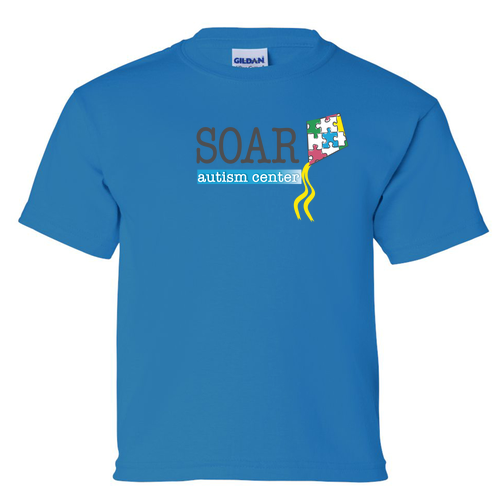 Gildan Ultra Cotton Youth Basic T-Shirt -- Sapphire