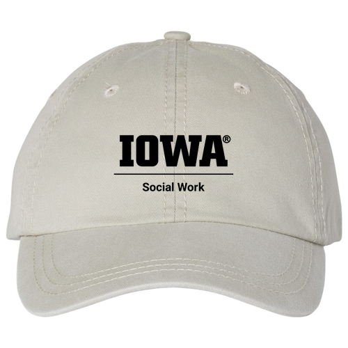 Embroidered Valucap Pigment-Dyed Cap -- Stone