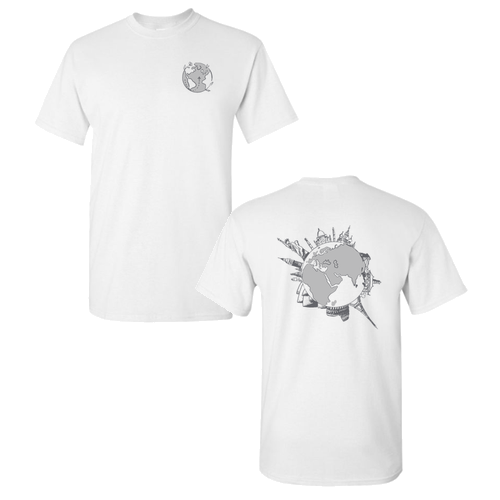 Gildan Heavy Cotton White T-Shirt