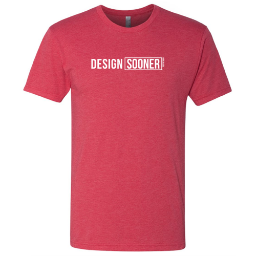 Interior Design T Shirt -Vintage Red