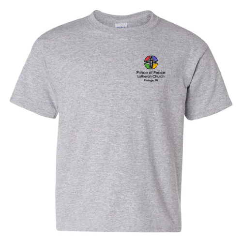 Gildan Heavy Cotton Basic Youth T-Shirt -- Sport Grey