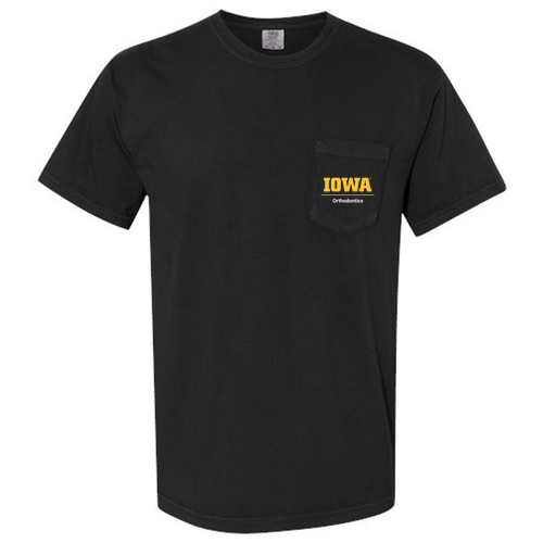 Comfort Colors Unisex Garment-Dyed Heavyweight Pocket T-Shirt -- Black