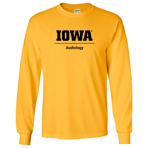 Gildan Ultra Cotton Longsleeve Basic T-Shirt -- Gold