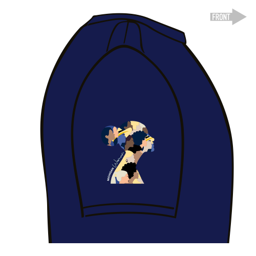 Ladies Nike Golf Dri-Fit Classic Polo -- Midnight Navy