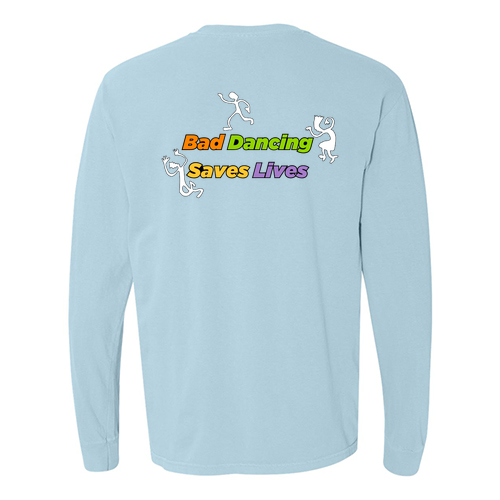 Comfort Colors Ringspun Long Sleeve Tee -- Chambray