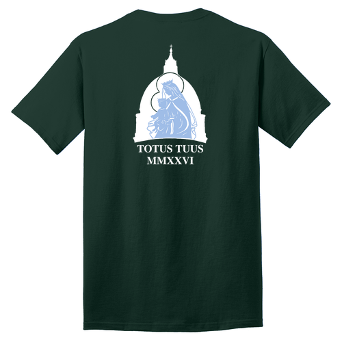 Port and Company 5.4 oz Cotton T-Shirt -- Dark Green