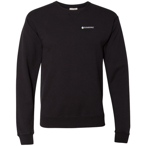 ComfortWash Unisex Crew Sweatshirt -- Black