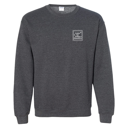 Gildan Heavy Blend Crew Neck Sweatshirt -- Dark Heather