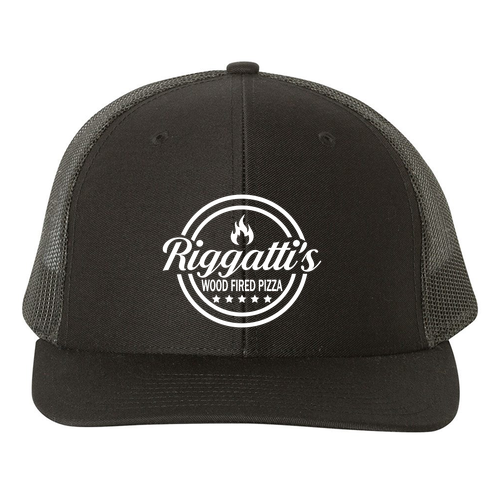 Riggatti's Richardson Trucker Snapback Hat Black