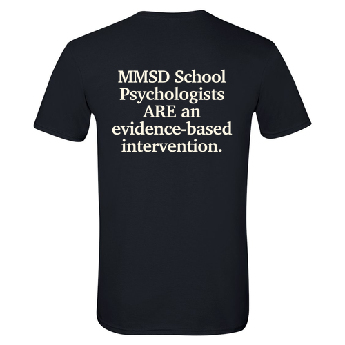 MMSD School Psychologist T-Shirt -- Black