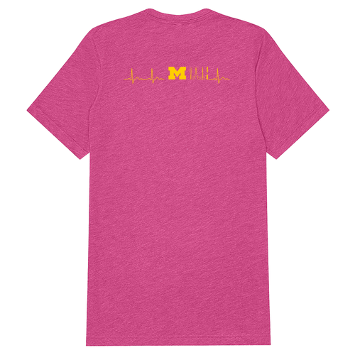 Operating Rooms Mens/Unisex Bella Canvas Triblend Short Sleeve T-Shirt -- Berry