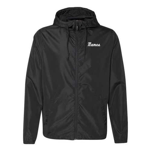 XBF Lightweight Windbreaker Zip Jacket