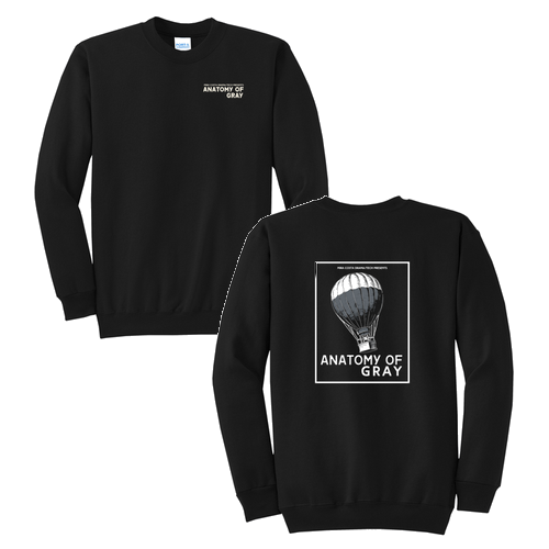 Port and Company Classic Crewneck Sweatshirt -- Jet Black