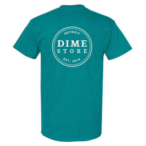 Gildan Heavy Cotton Basic T-Shirt -- Antique Jade Dome