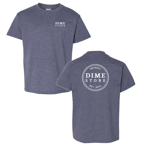 Gildan Heavy Cotton Basic Youth T-Shirt -- Dark Heather