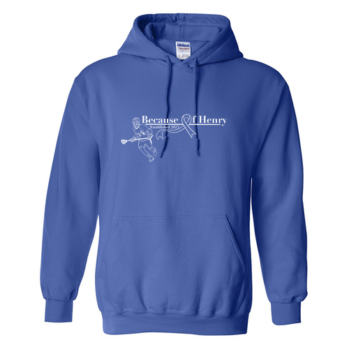 Heavy Blend Hooded Sweatshirt -- Royal