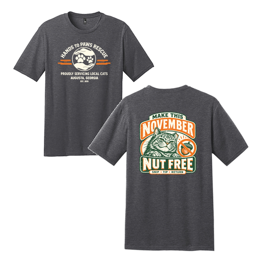 District Made Mens Perfect Blend Tee -- Heathered Charcoal