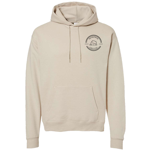 Hanes 7.8 Oz., 50/50 Comfort Blend Fleece Pullover Hood Adult -- Sand