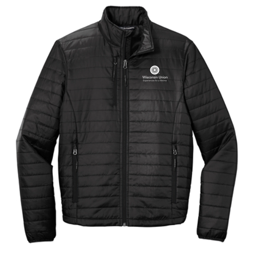 Port Authority Packable Puffy Jacket -- Deep Black