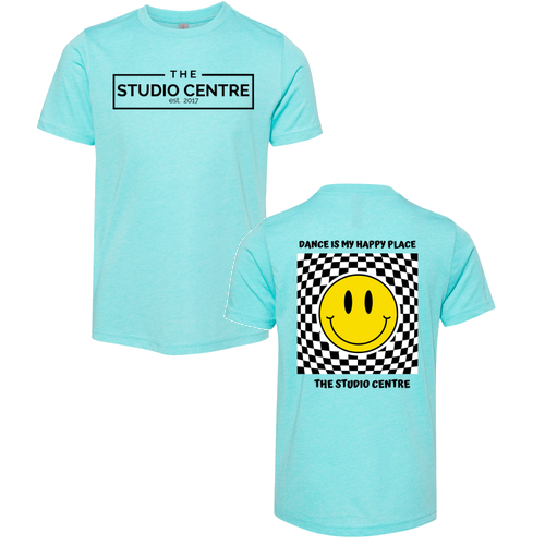 Dance is For Everyone Youth Next Level Apparel Triblend T-Shirt -- Tahiti Blue