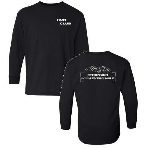 Gildan Youth Heavy Cotton Longsleeve -- Black