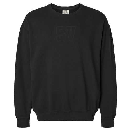 Southern Valley Eagles Adult Premium Crewneck Sweatshirt -- Black