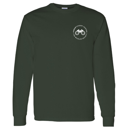 Gildan Heavy Cotton Longsleeve Basic T-Shirt -- Forest Green