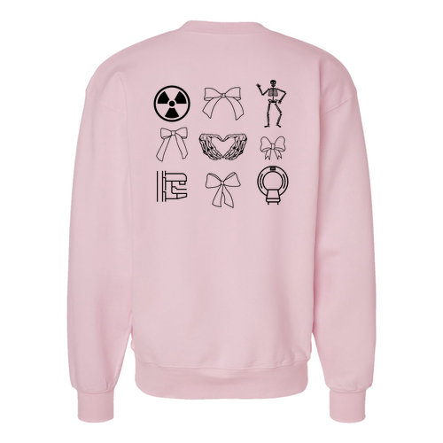 Radiation Oncology Crewneck-pink