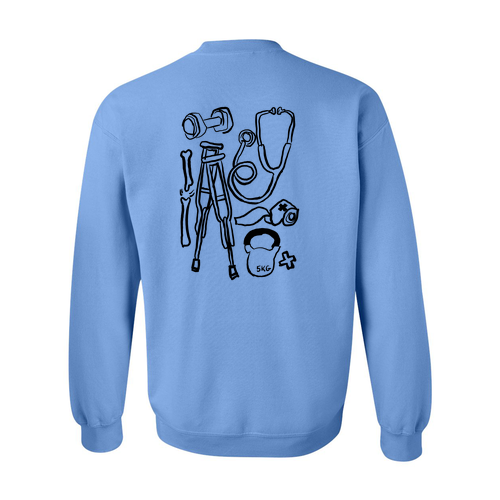 Gildan Heavy Blend Crew Neck Sweatshirt -- Carolina Blue