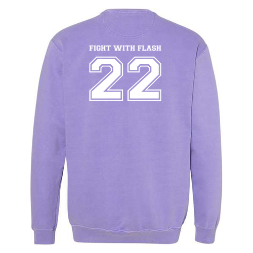 Comfort Colors Crewneck Sweatshirt -- Violet