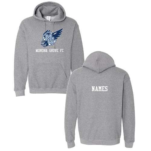 Gildan Heavy Blend Hooded Sweatshirt  Graphite Heather