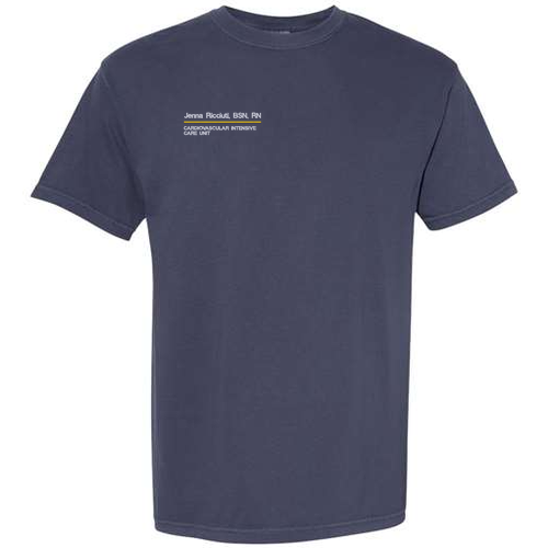 Comfort Colors Ringspun Garment Dyed T Shirt -- Navy
