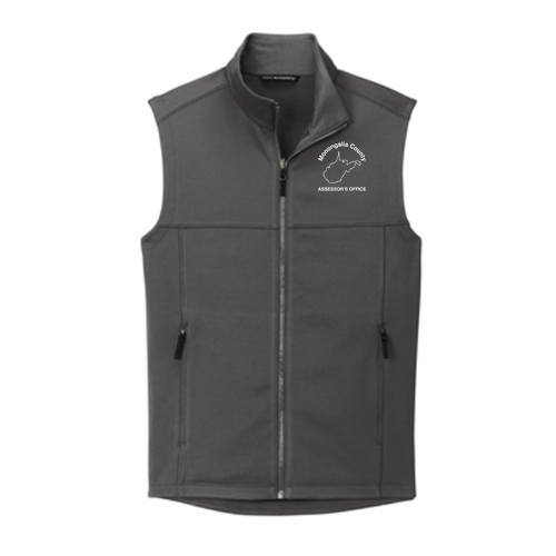 Port Authority Collective Smooth Fleece Vest -- Graphite