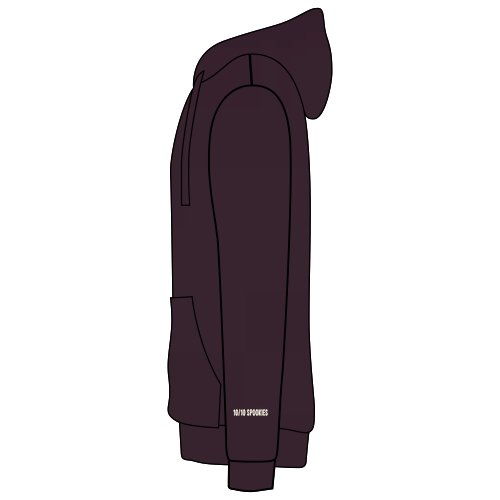 District V.I.T. Heavyweight Fleece Hoodie -- Bordeaux