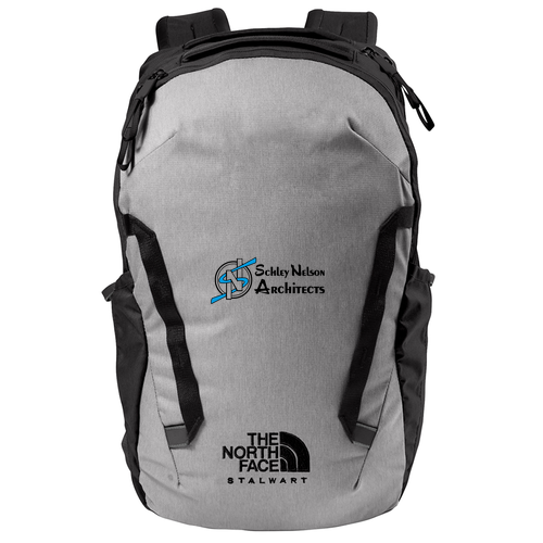 The North Face Stalwart Backpack -- Mid Grey Dark Heather/ Tnf Black