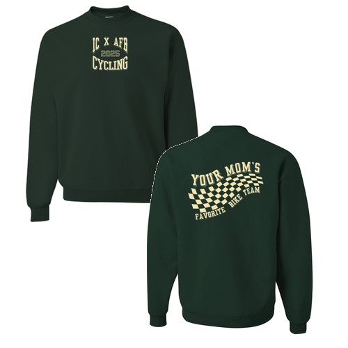 Jerzees 8 Oz., 50/50 Nublend Fleece Crew -- Forest Green